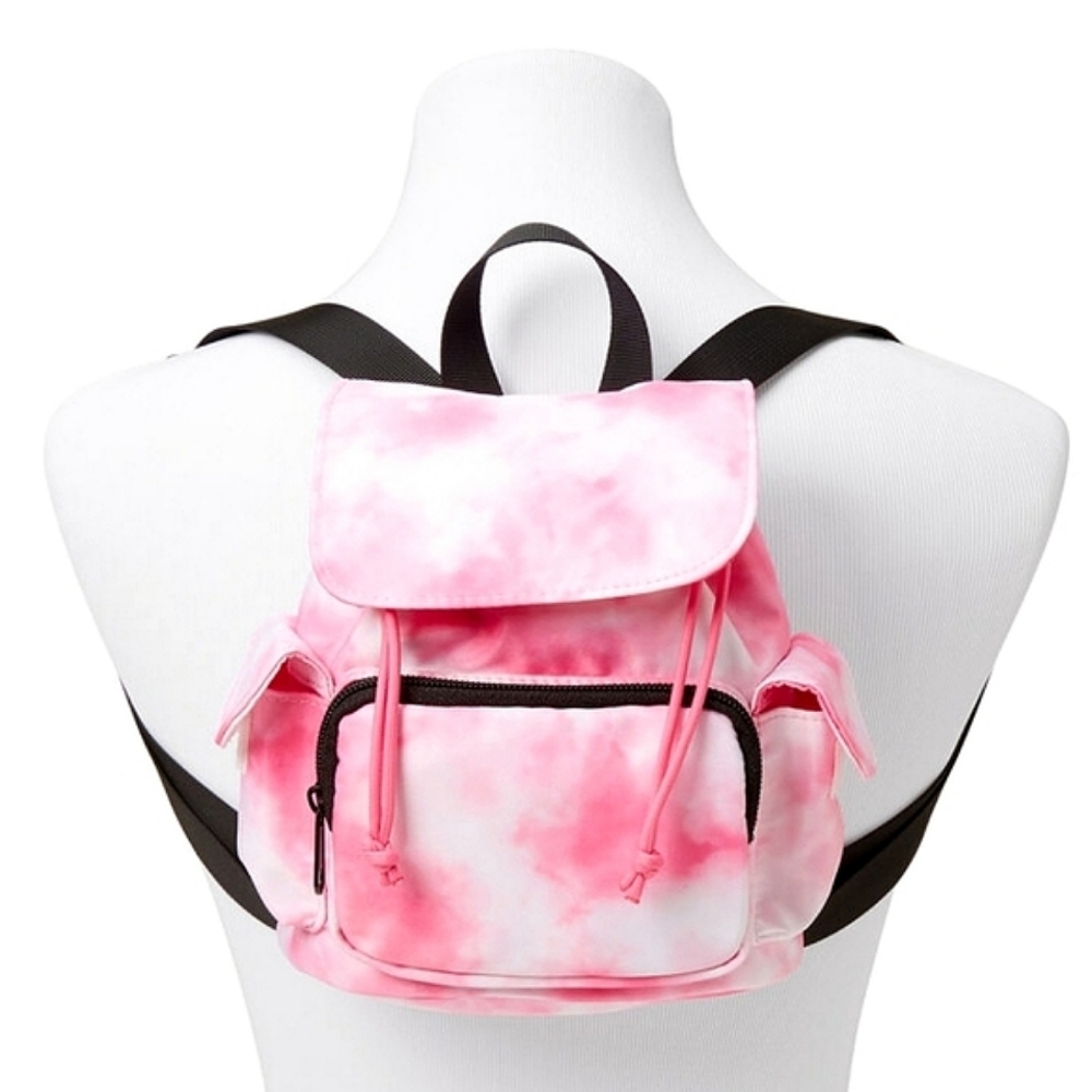 Claire's Pink Tie Dyed Mini Backpack Purse! NWT'S! 🩷🤍